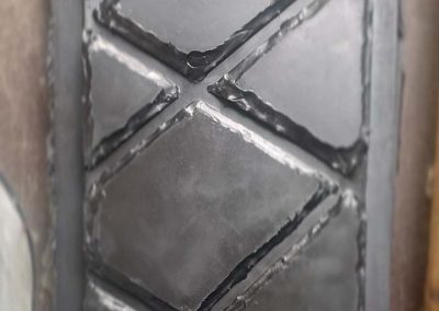 Rubber voor heftruk vork - antislip